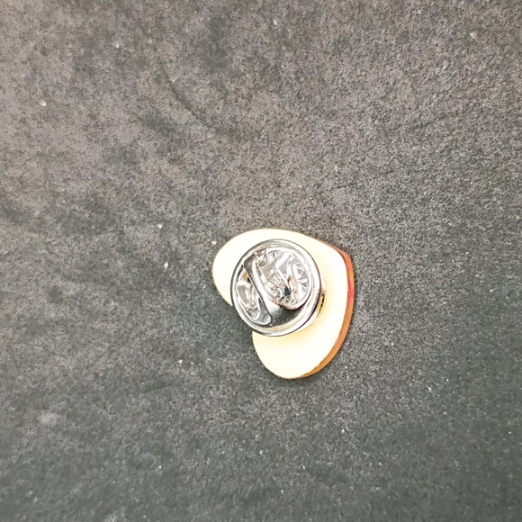 Heart-Shaped 'Hug Me' Pin - Picture 2 of 2